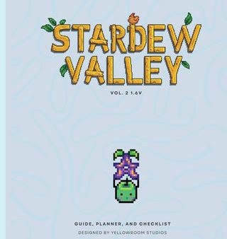 1.6v Stardew Valley Gaming Guide, Planner, and Checklist: Softcover Edition Cheap