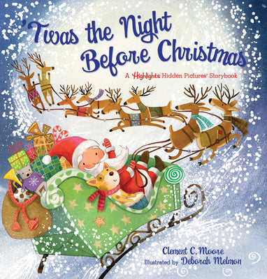 Twas the Night Before Christmas: Christmas Storybook with Seek-And-Find Puzzles for Kids 4-8, Over 120 Hidden Objects Online Hot Sale