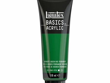 Akryyliväri 118ml 224 Hooker s Green Hue Perma Liquitex Basics Acrylic Sale