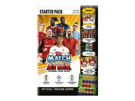 Topps Match Attax Mestareiden Liiga 24 25 aloituspakkaus Hot on Sale