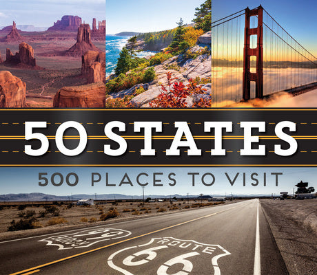 50 States 500 Places to Visit Hot on Sale