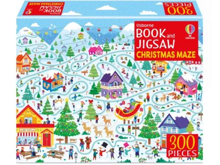 Usborne Book and Jigsaw Christmas Maze Online now