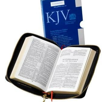 Pocket Reference Bible-KJV-Zipper For Cheap