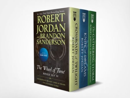 Wheel of Time Premium Boxed Set IV: Books 10-12 (Crossroads of Twilight, Knife of Dreams, the Gathering Storm) Hot on Sale