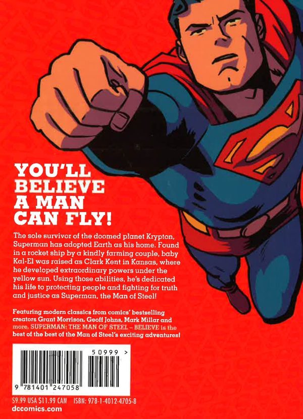 Superman The Man Of Steel Believe Tp Fashion