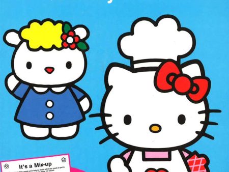 Hello Kitty Best Friends Blue Activity Book Fashion